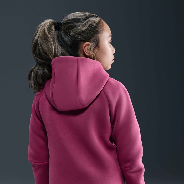 Image of Детски Суитшърт NIKE G NSW TCH FLC HD FZ LS - PD